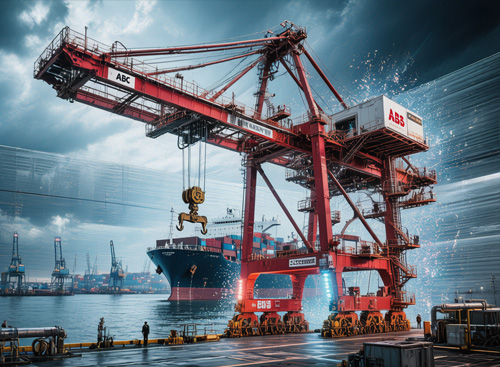 ABB ماڈرنائزیشن نے نہر سویز کی اہم اینکاز II کرین کے لیے ڈاؤن ٹائم میں 70 فیصد کمی کی